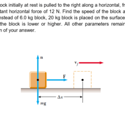 Suppose that a block is pulled 16 meters