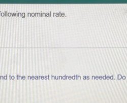 Find the apy corresponding to the following nominal rate