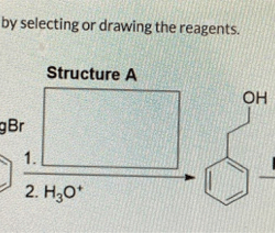 Selecting synthesis reagents transcribed